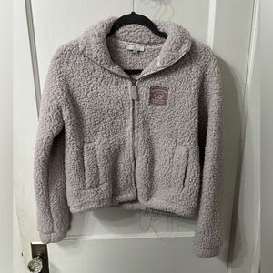 Ivory Ella Sherpa Jacket